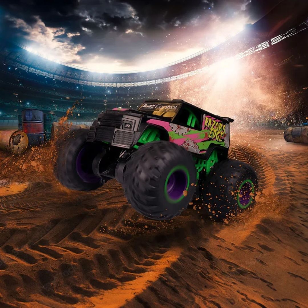 REVELL RC MONSTER TRUCK RAZOR EDGE, Ages 3+