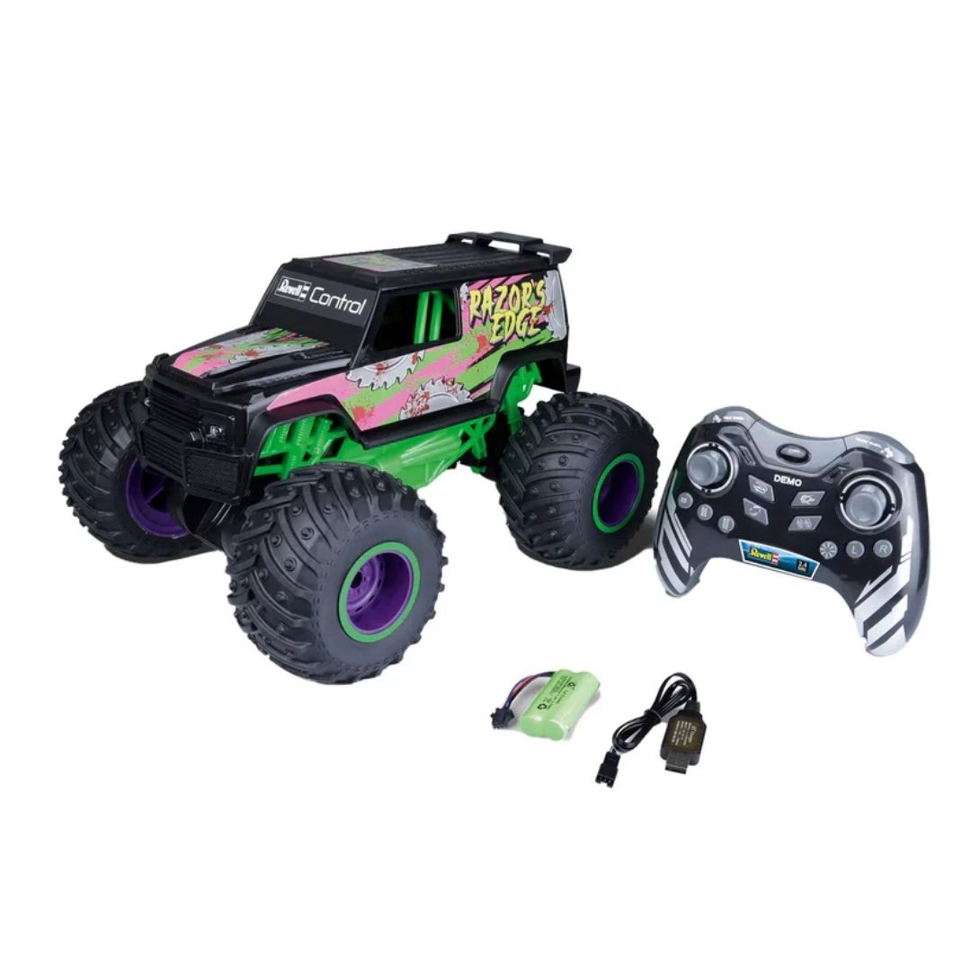 REVELL RC MONSTER TRUCK RAZOR EDGE, Ages 3+