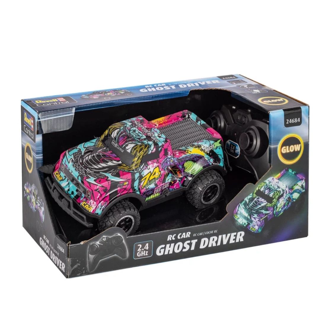 REVELL RC GHOST DRIVER PINK RECHARGABLE, Ages 6+