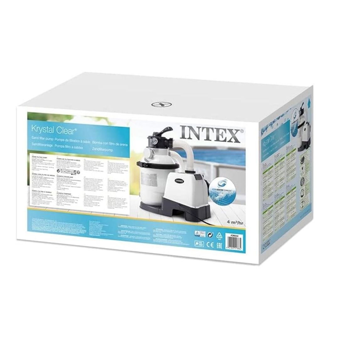 INTEX SAND FILTER PUMP (18-24ft) 2100 Gal, Ages Adult