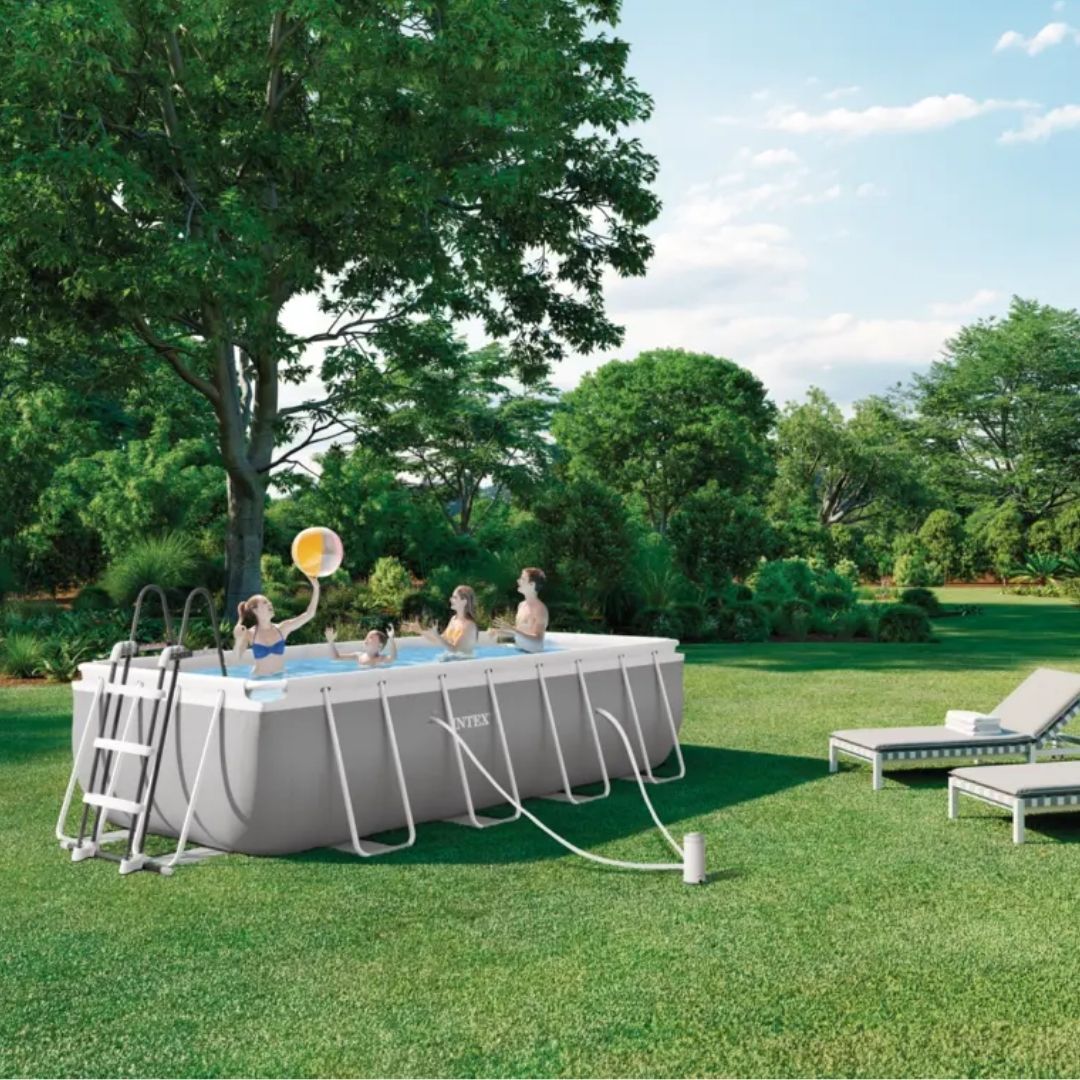INTEX PRISM FRAME REC.POOL SET(4X2X1), Ages 6+
