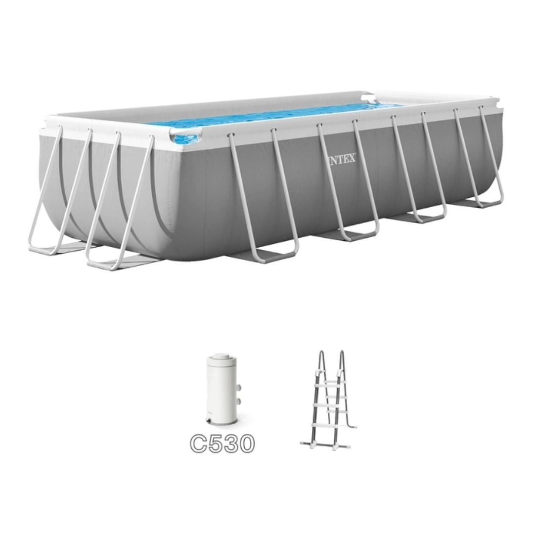 INTEX PRISM FRAME REC.POOL SET(4X2X1), Ages 6+