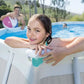 INTEX PRISM FRAME OVAL POOL(503x274x122), Ages 6+