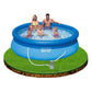 INTEX EASY SET POOL W/PUMP(10ft)(305x76), Ages 6+