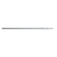 Long, lightweight silver Intex telescoping aluminum shaft with an adjustable locking mechanism, designed for high-reach pool maintenance tools.