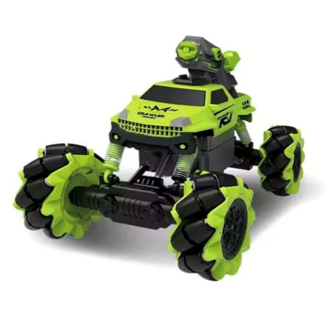 Vibrant multicolor Synpo R/C Snow Destroyer 2.4G remote control truck featuring massive high-grip tires, a reinforced off-road chassis, and a precision 2.4GHz long-range handheld remote.