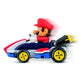 Mario Kart remote control car by Carrera RC, featuring Mario in his classic red and blue race kart at 1:32 scale with 2.4 GHz technology.