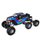 Large 1:6 scale 6x6 RC crawler by LT RC Cars featuring a durable multicolor alloy body, six-wheel drive system, high-grip off-road tires, and heavy-duty independent suspension.