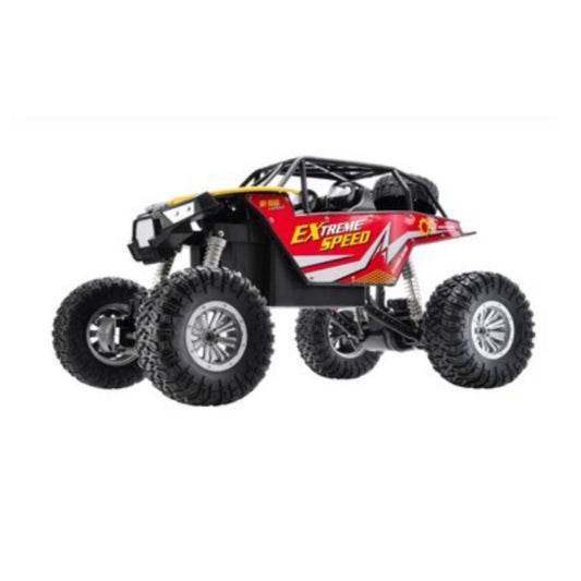 Large 1:8 scale LT RC Cars Off-Road Beast remote control monster truck featuring a multicolor rugged body, oversized deep-tread rubber tires, and high-travel independent suspension.