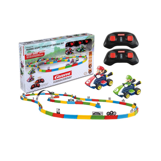 CARRERA MARIO KART TABLETOP RACING SET - MARIO & LUIGI 1:43,age:5-8,gender:unisex