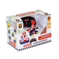 Mario Kart mini remote control car by Carrera RC, featuring Mario in his signature red kart at 1:50 scale, packaged in a sustainable, plastic-free paper box.