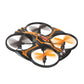 Carrera RC Quadcopter X2 remote control drone in a black and multicolor design, featuring four rotors with safety guards and a 2.4 GHz professional-style transmitter.