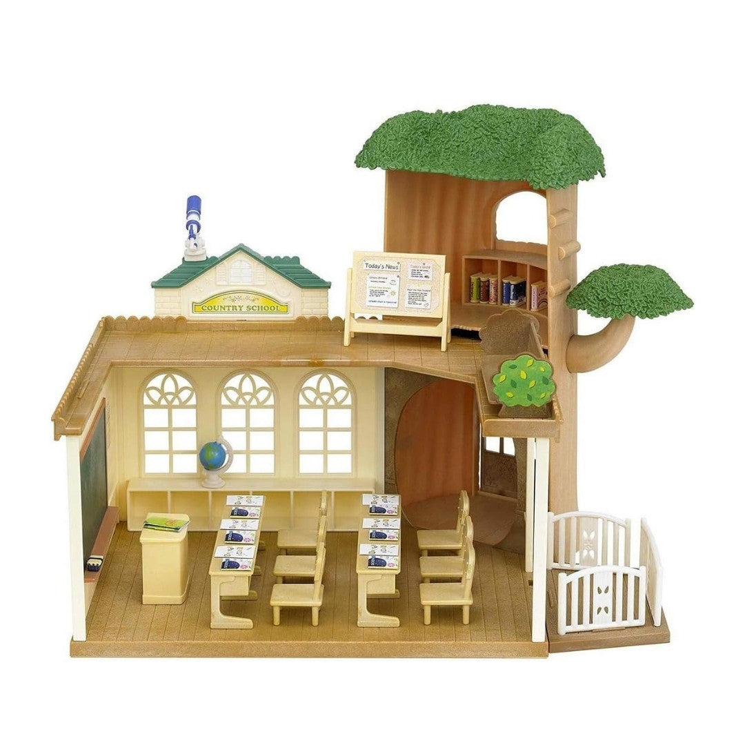 SYLVANIAN FAMILIES COUNTRY TREE SCHOOL, Ages 3+