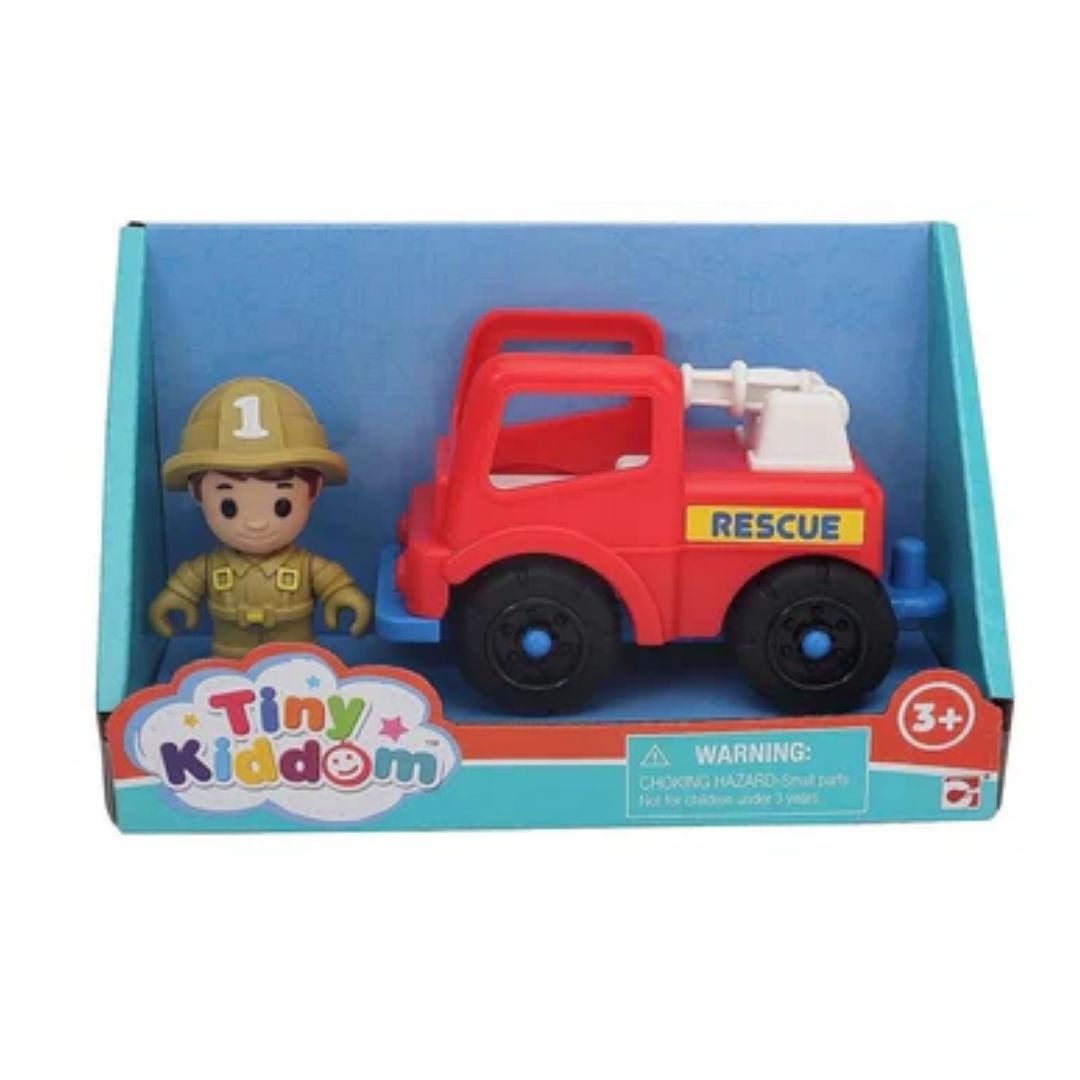 CHAPMEI  TINY KIDDOM RESCUE PLAYSET ASST, Ages 3+