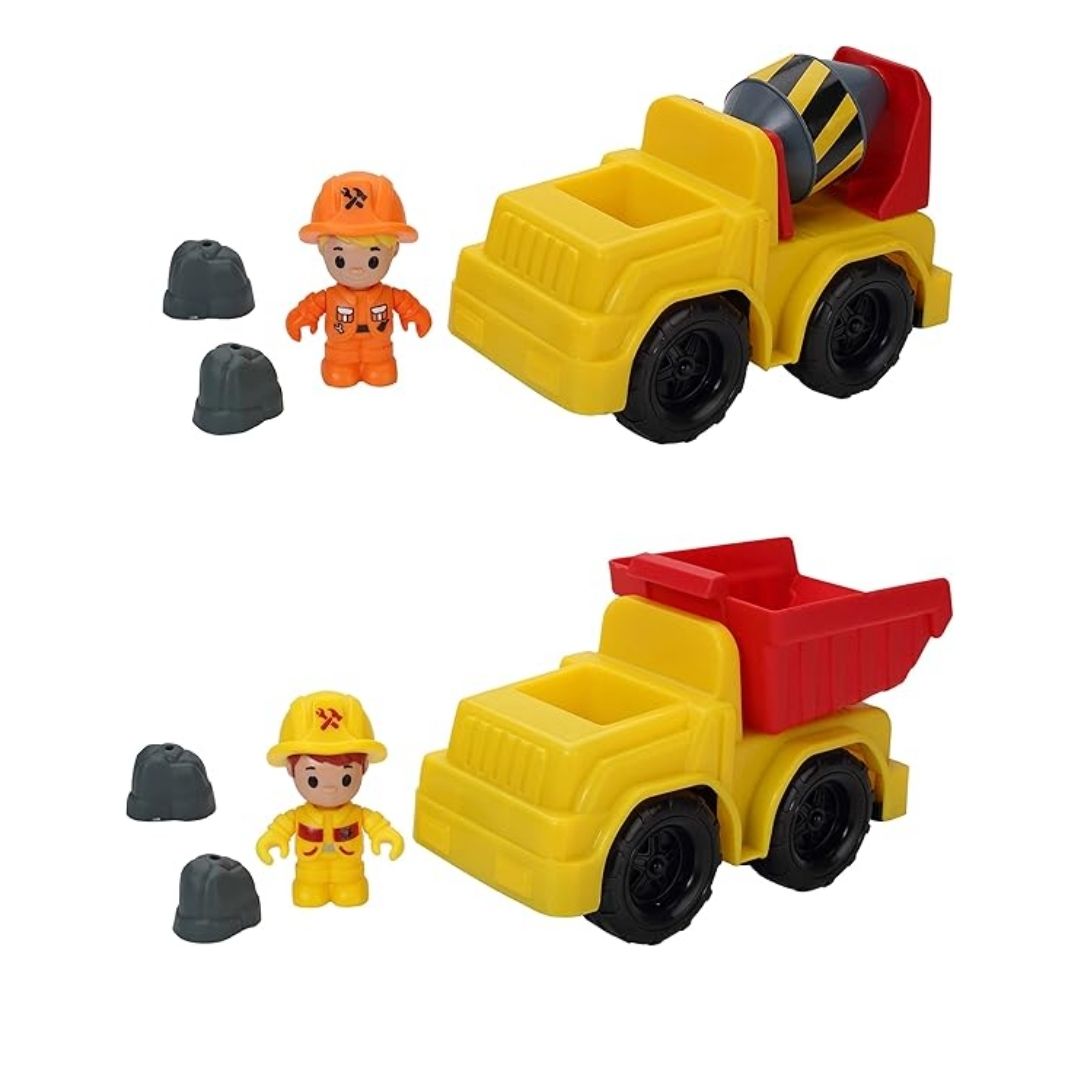 CHAPMEI TINY KIDDOM BUILDING KIDS CONSTRUCTION BUGGY PLAYSET, Ages 3+