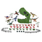 CHAPMEI DINO VALLEY DINO SKULL BUCKET 45 PCS, Ages 3+