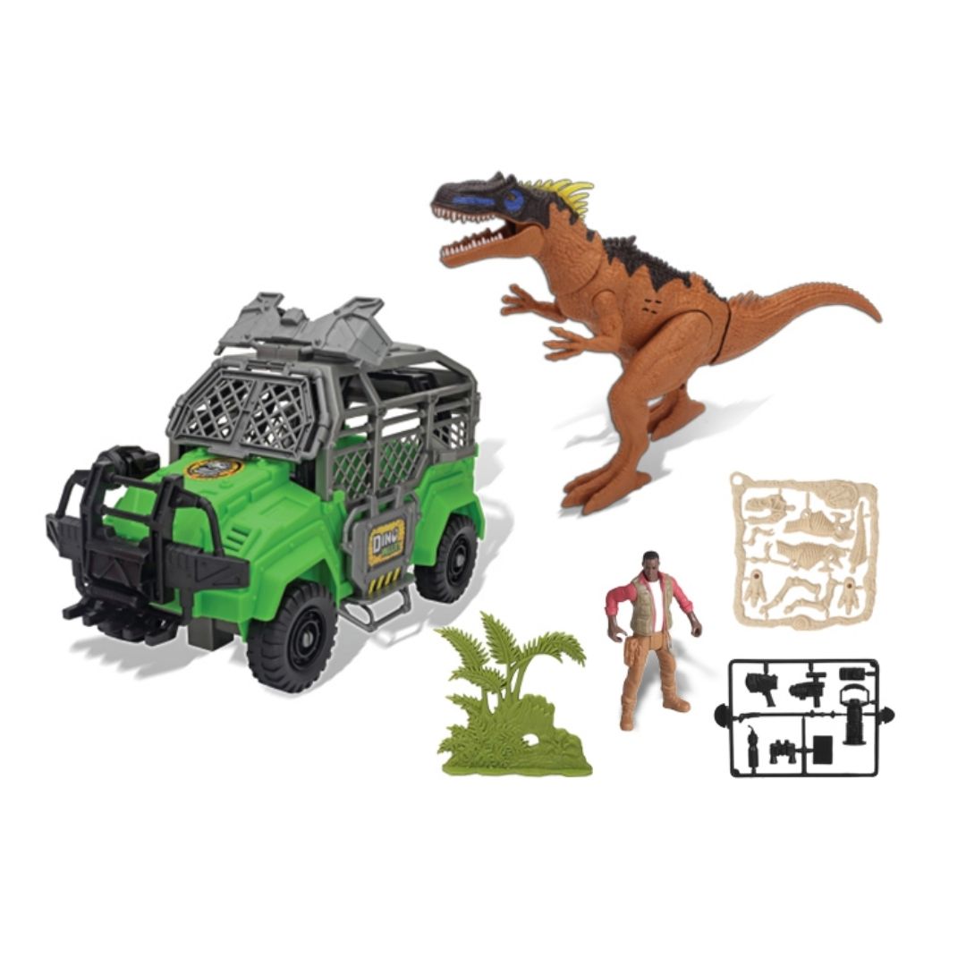 CHAPMEI DINO VALLEY EXTREME EXCURSION PLAYSET, Ages 3+