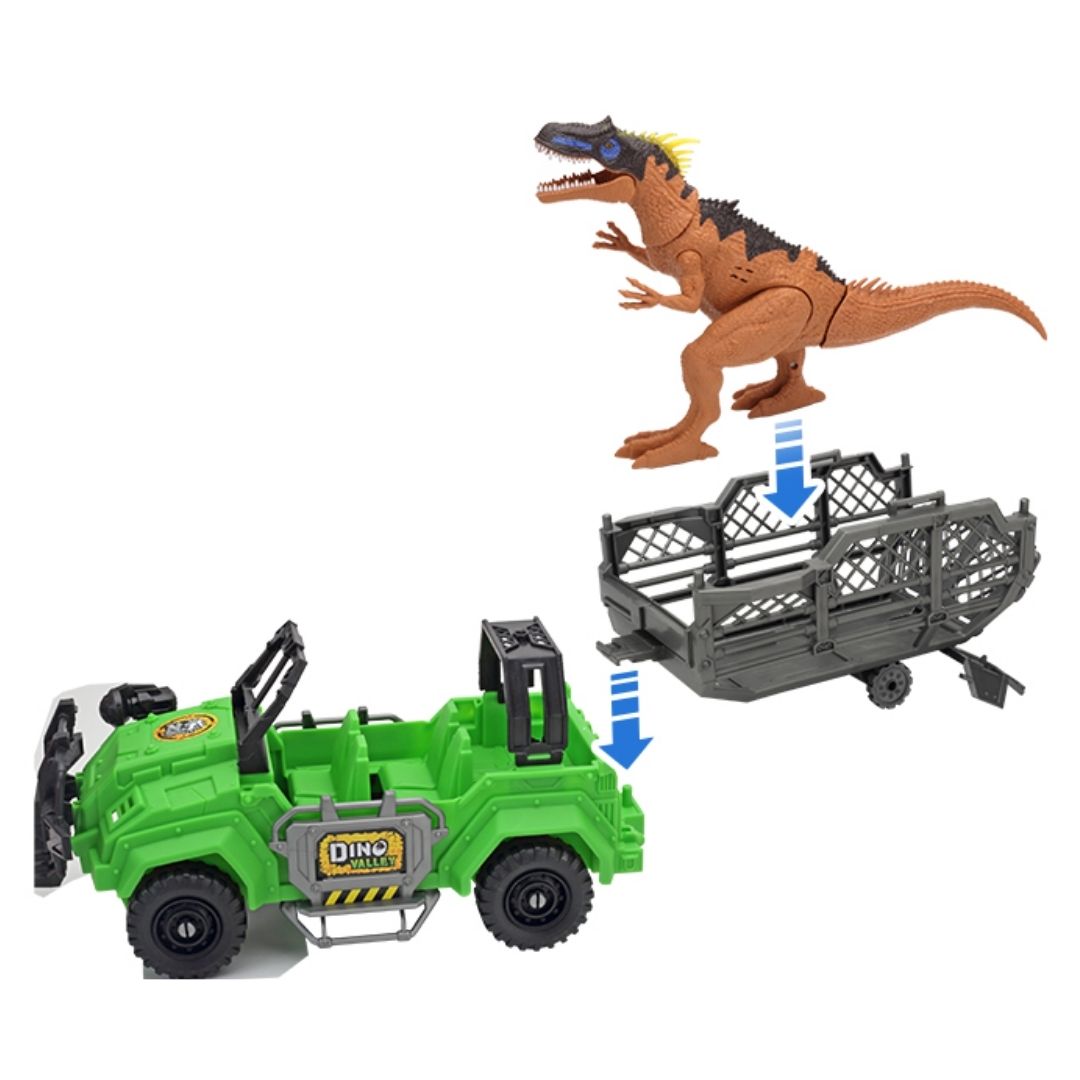 CHAPMEI DINO VALLEY EXTREME EXCURSION PLAYSET, Ages 3+