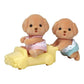 SYLVANIAN FAMILIES TOY POODLE TWINS (NEW), Ages 3+
