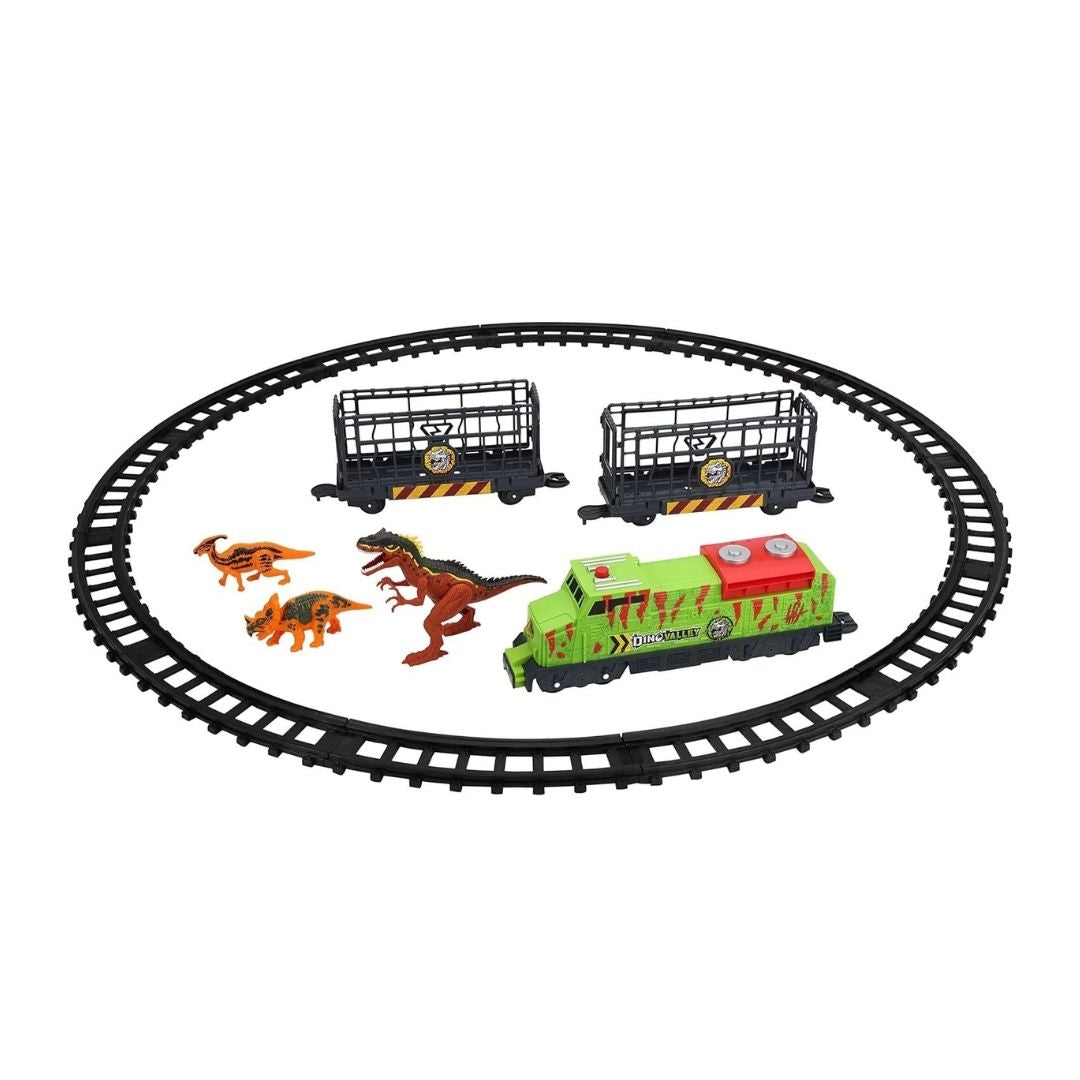 CHAPMEI DINO VALLEY DINO EXPRESS SET, Ages 5+