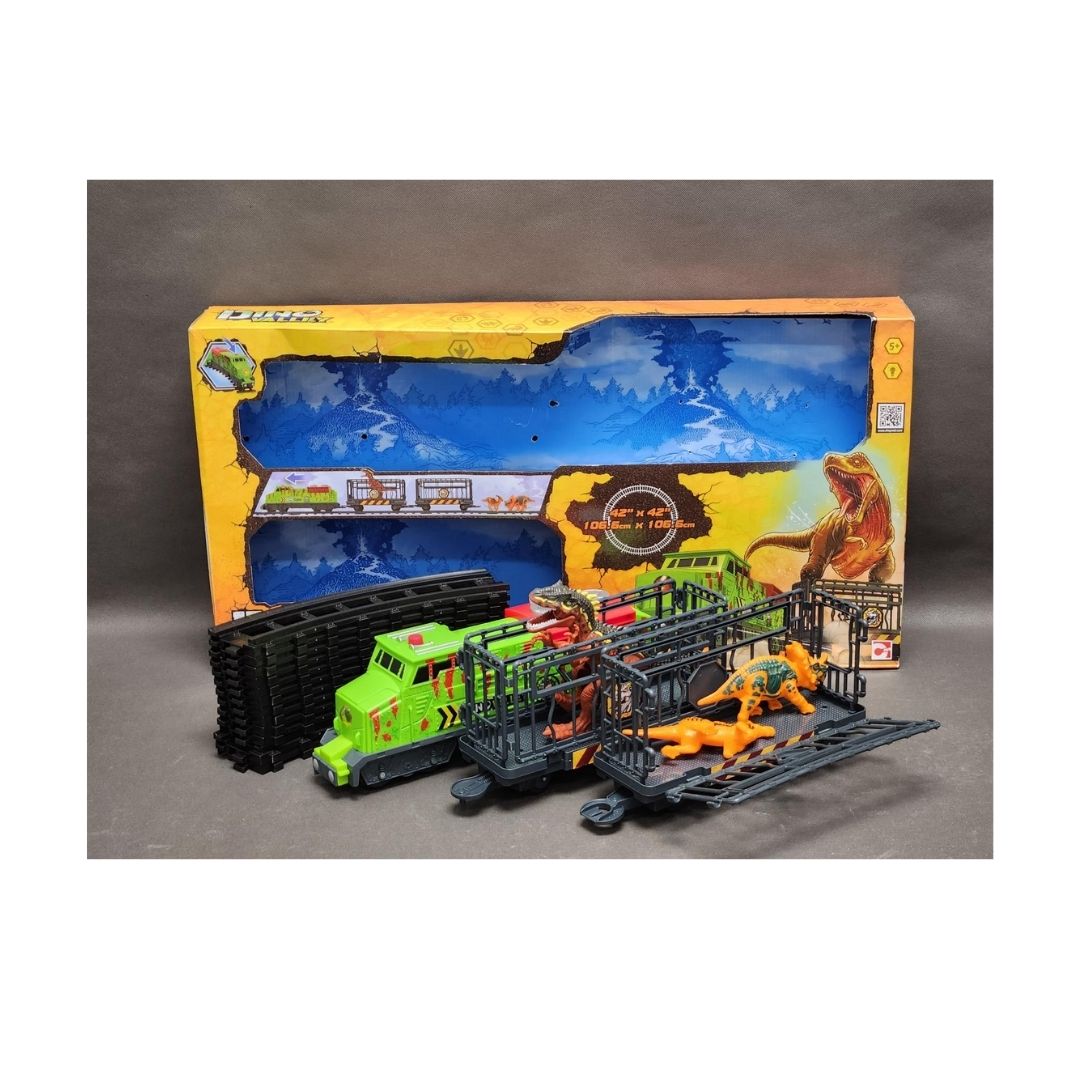 CHAPMEI DINO VALLEY DINO EXPRESS SET, Ages 5+