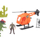 CHAPMEI DINO VALLEY L&S CONCAVENATOR CLAW PODCOPTER PLAYSET,Ages 3+