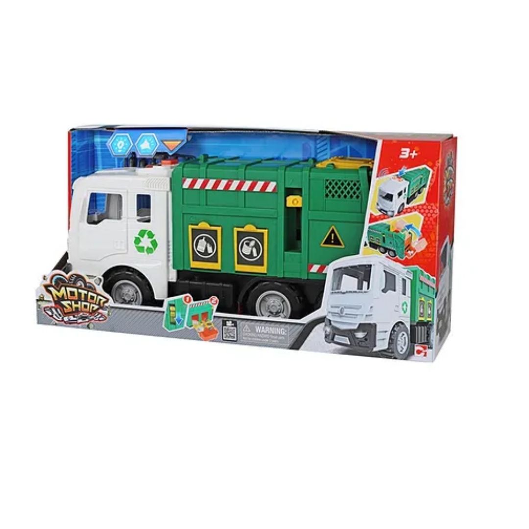 CHAPMEI MOTORSHOP GARBAGE RECYCLE TRUCK, Ages 3+