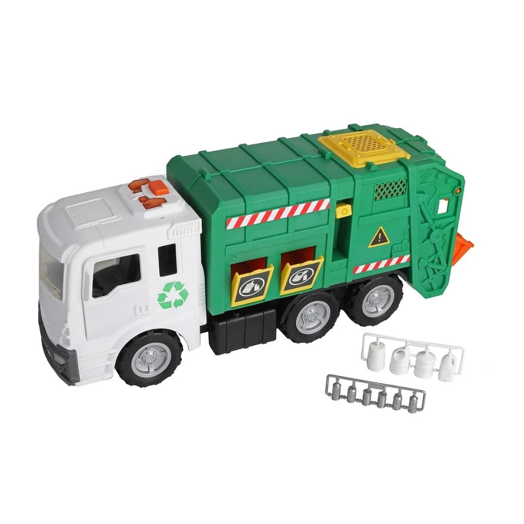 CHAPMEI MOTORSHOP GARBAGE RECYCLE TRUCK, Ages 3+