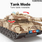 HONGRUI TOYS R/C TRANSFORMER TANK TRUCK CAR, Ages 6+