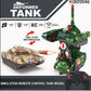 Vibrant multicolor Hongrui Toys R/C Transformer Tank Truck in a 2-in-1 design, featuring a heavy-duty tanker mode and a standing robot mode with durable wheels and detailed mechanical armor.