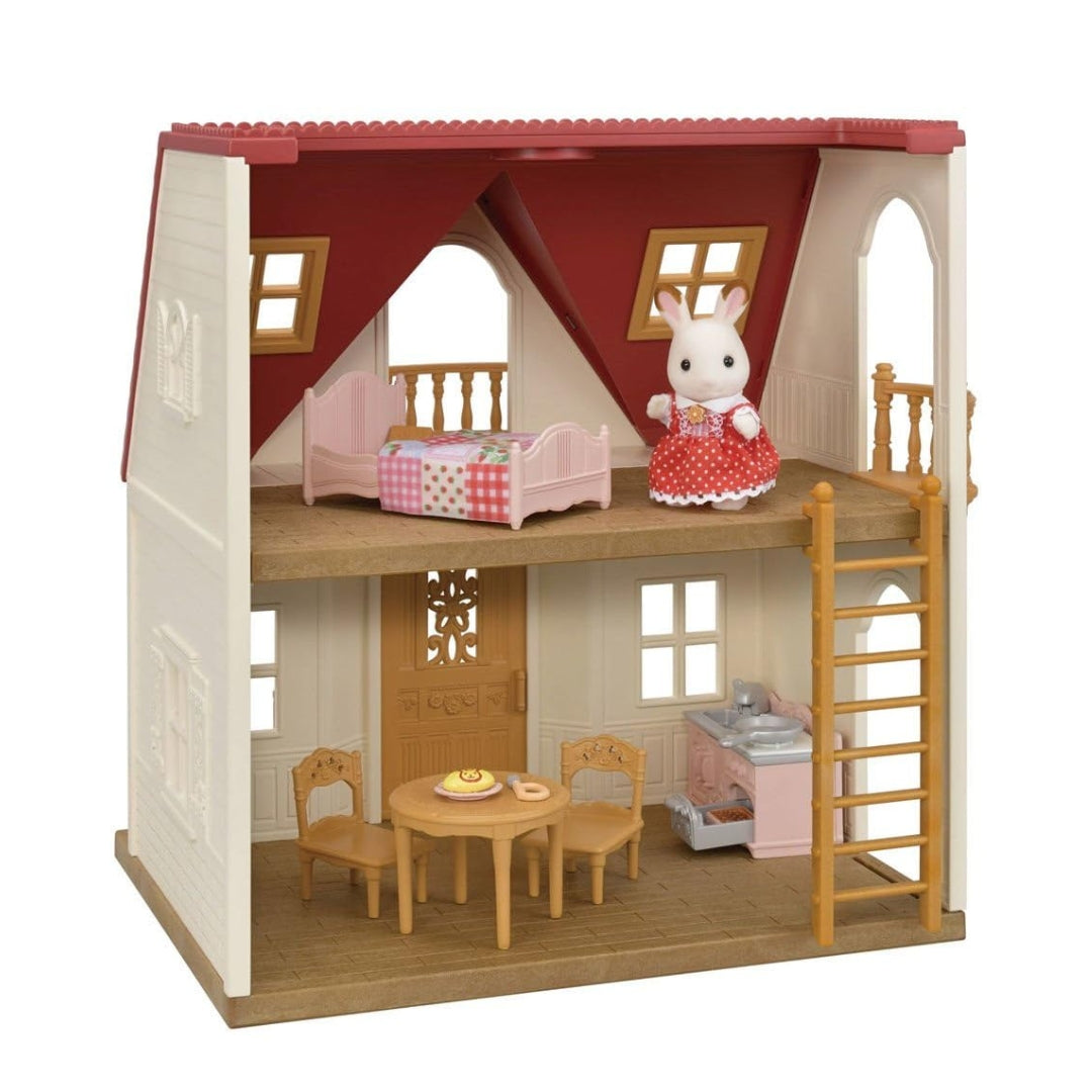 SYLVANIAN FAMILIES NEW RED ROOF COSY COTTAGE STARTER HOME, Ages 3+