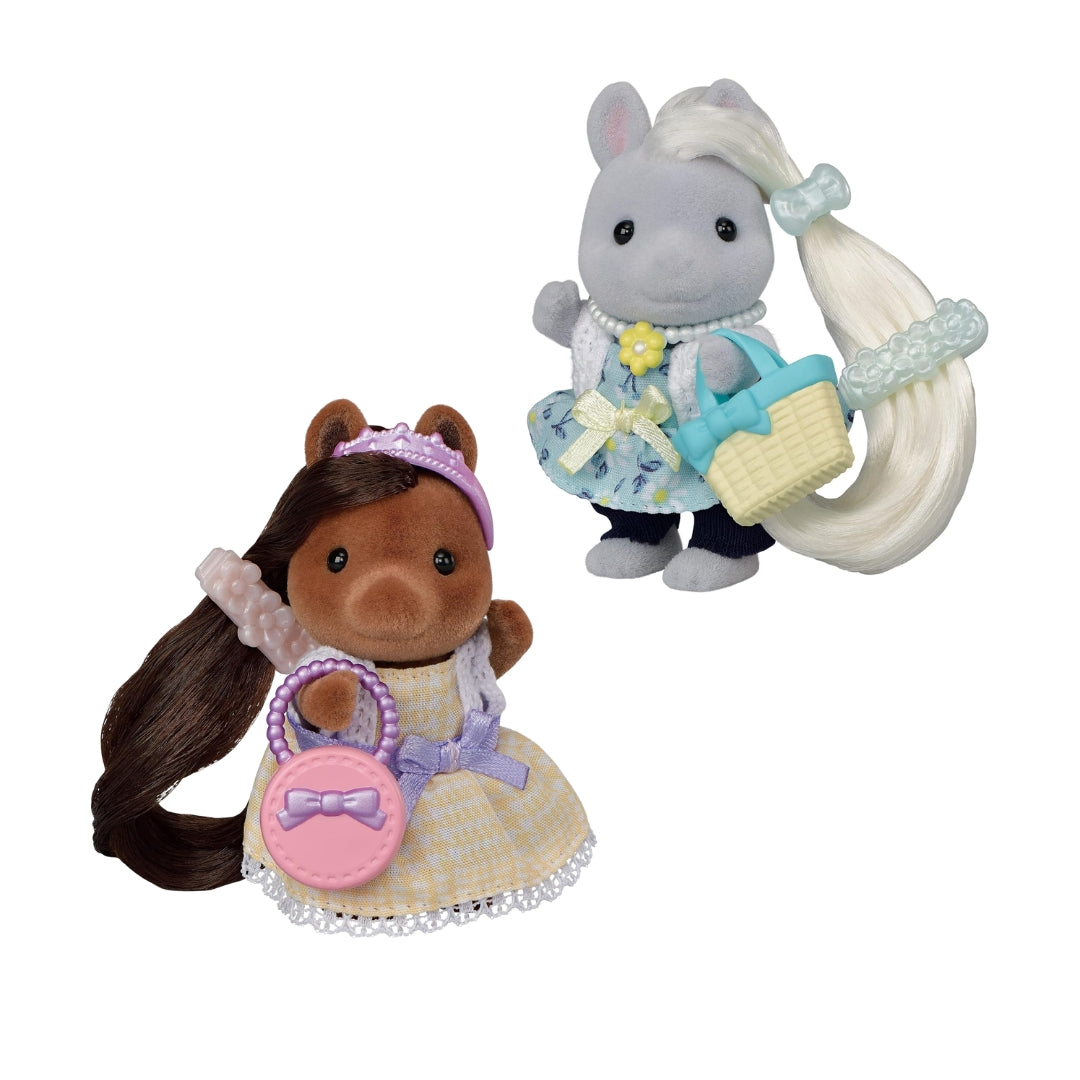 SYLVANIAN FAMILIES PONY FRIENDS SET, Ages 3+