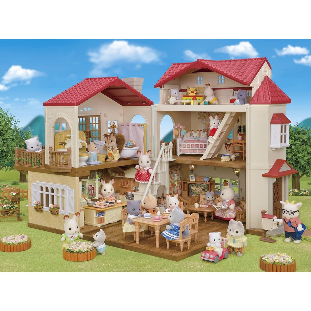 SYLVANIAN FAMILIES RED ROOF COUNTRY HOME-SECRET ATTIC PLAYROOM, Ages 3+