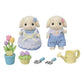 SYLVANIAN FAMILIES BLOSSOM GARDENING SET -FLORA RABBIT SISTER & BROTHER, Ages 3+