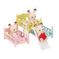 SYLVANIAN FAMILIES TRIPLE BUNK BEDS, Ages 3+