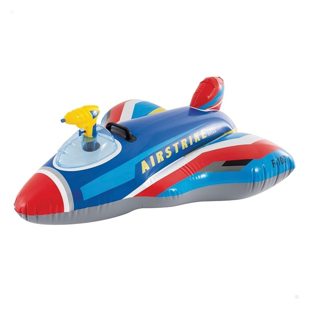INTEX JET FIGHTER RIDE ON, Ages 3+