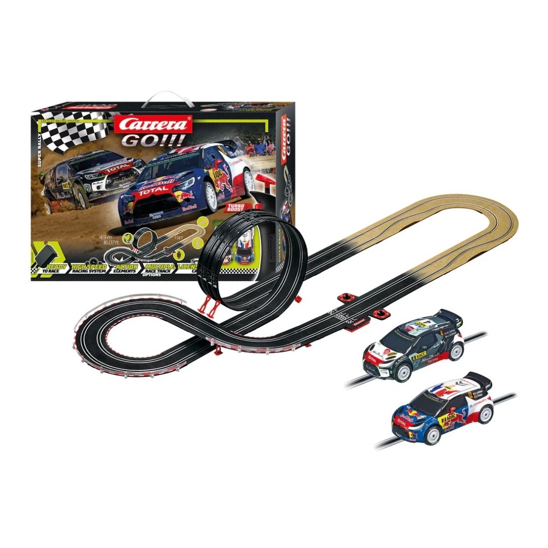 CARRERA GO! SUPER RALLY(4.9M), Ages 6+