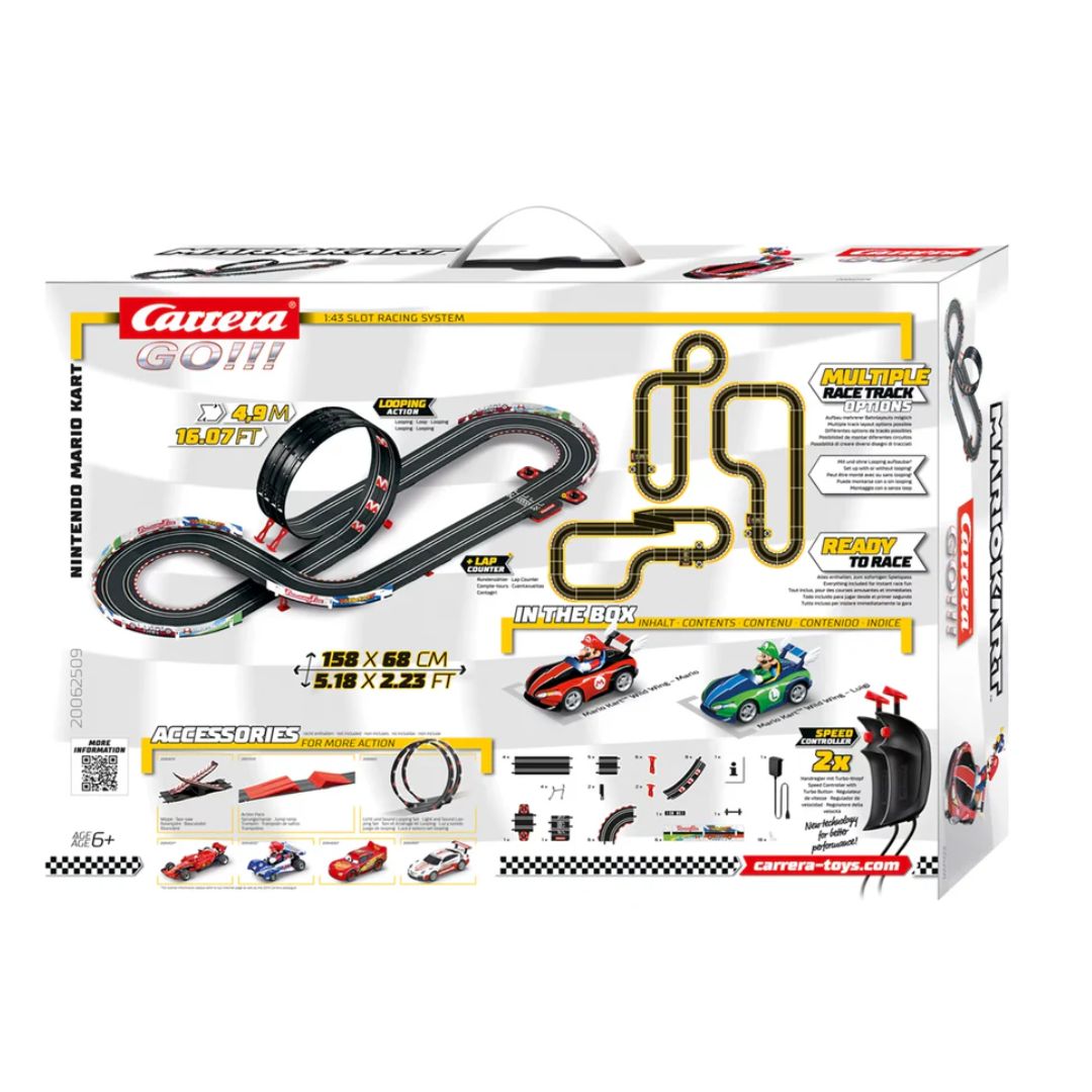CARRERA GO! MARIO KART WII(4.9M), Ages 6+