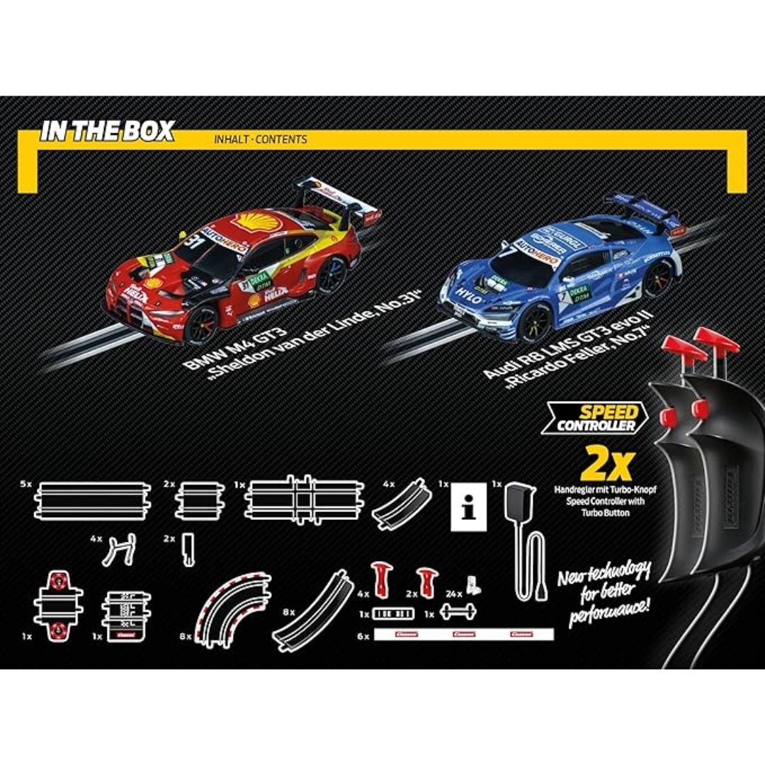 CARRERA GO! DTM HIGH SPEED SHOWDOWN(8.9M), Ages 6+