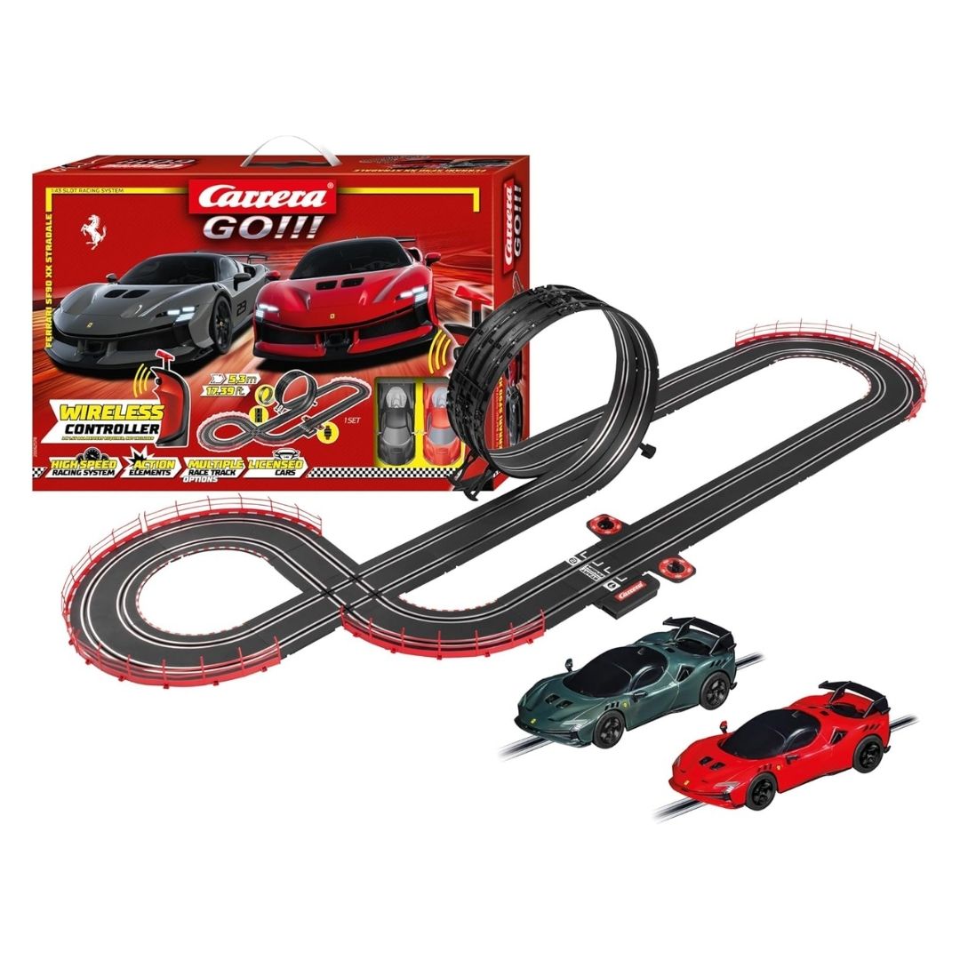 CARRERA GO! FERRARI SF90 XX STRADALE WIRELESS(5.3M), Ages 6+