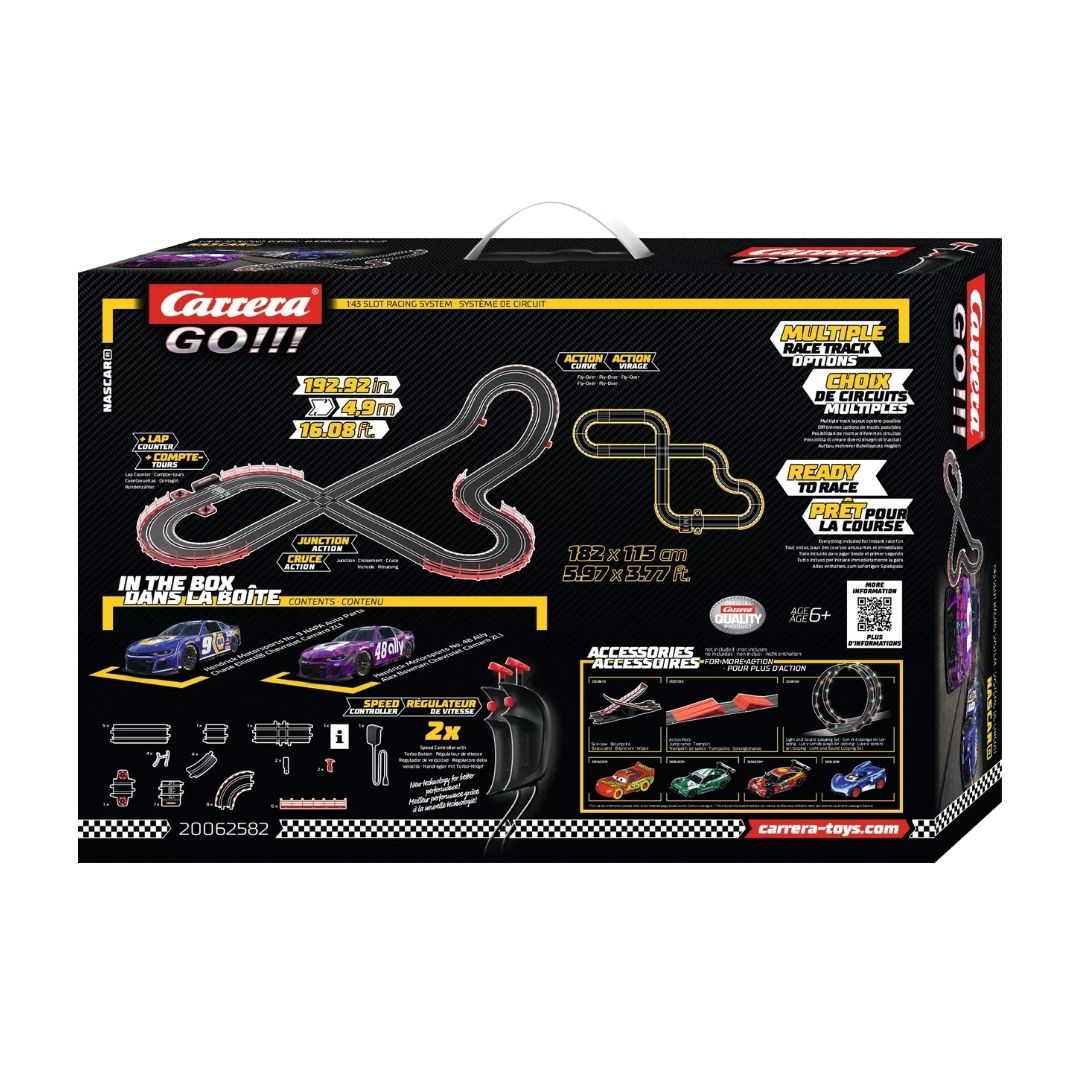 CARRERA GO! NASCAR TALLADEGA COMPETITION(4.9M), Ages 6+