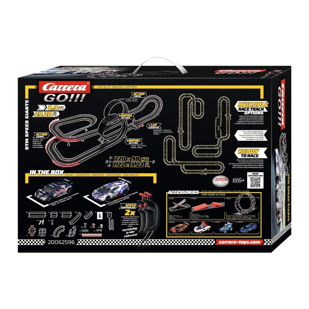 CARRERA DTM SPEED GIANTS (8.9M), Ages 6+
