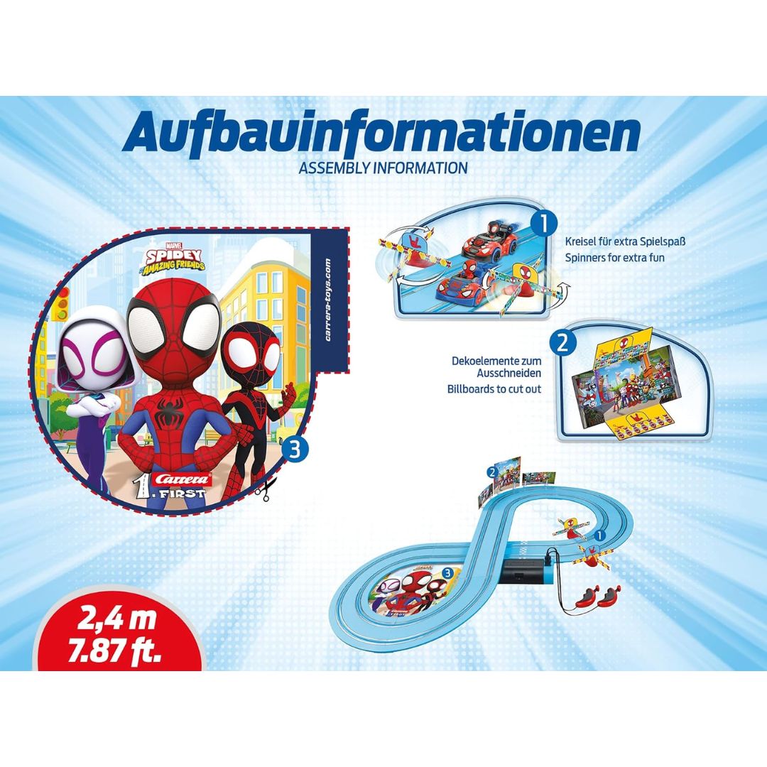 CARRERA FIRST YEAR SPIDEY WEB SPINNERS B/O (2.4M), age:3-5,gender:unisex