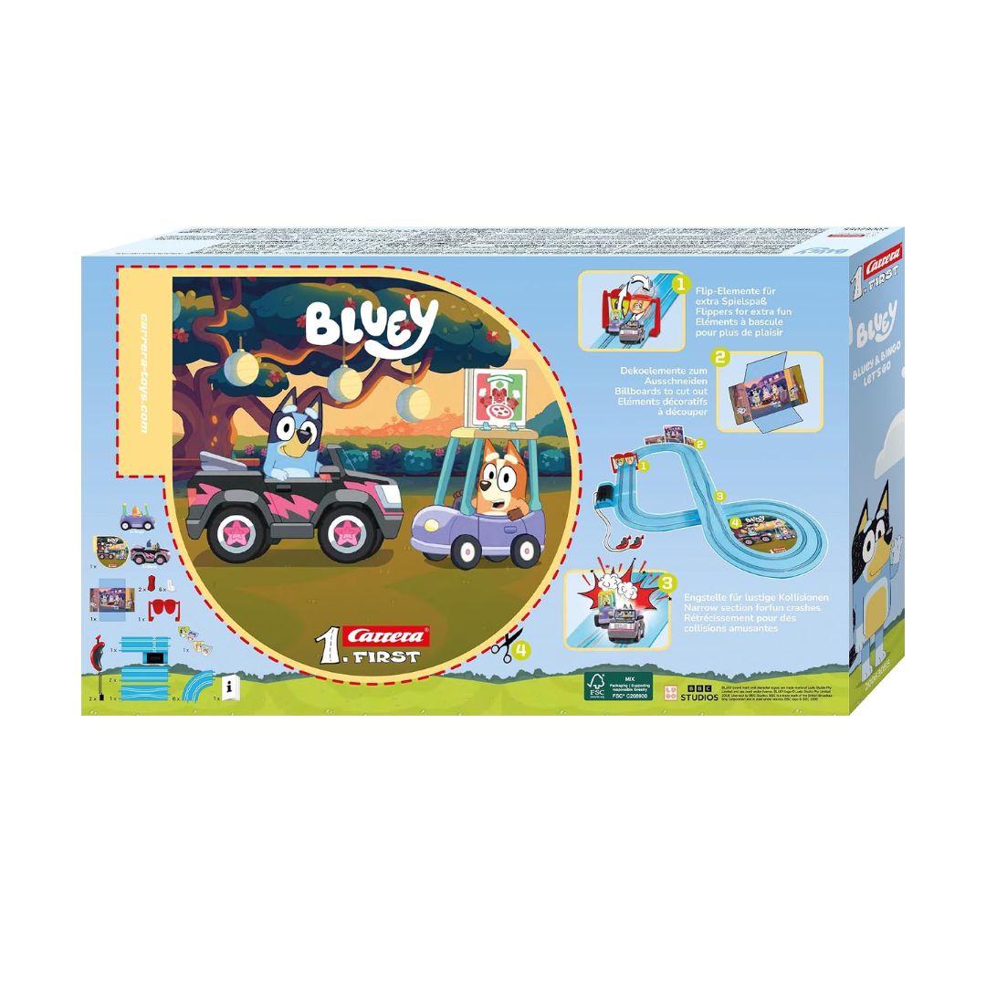 CARRERA FIRST YEAR BLUEY & BINGO B/O (2.9M),age:3-5,gender:unisex