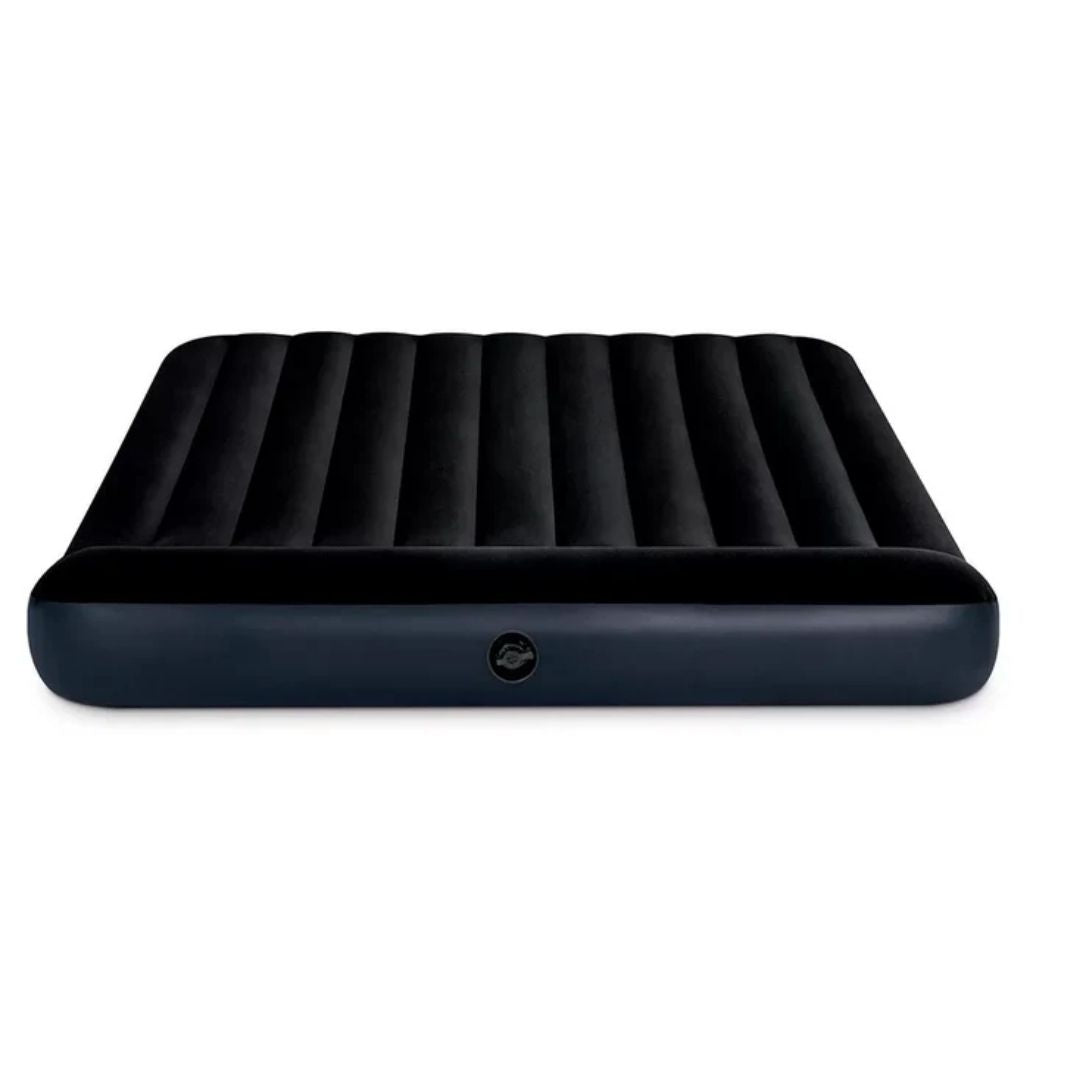 INTEX DURABEAM QUEEN PILLOW REST CLASSIC AIRBED W/ E.PUMP(152X203X25), Ages Adult