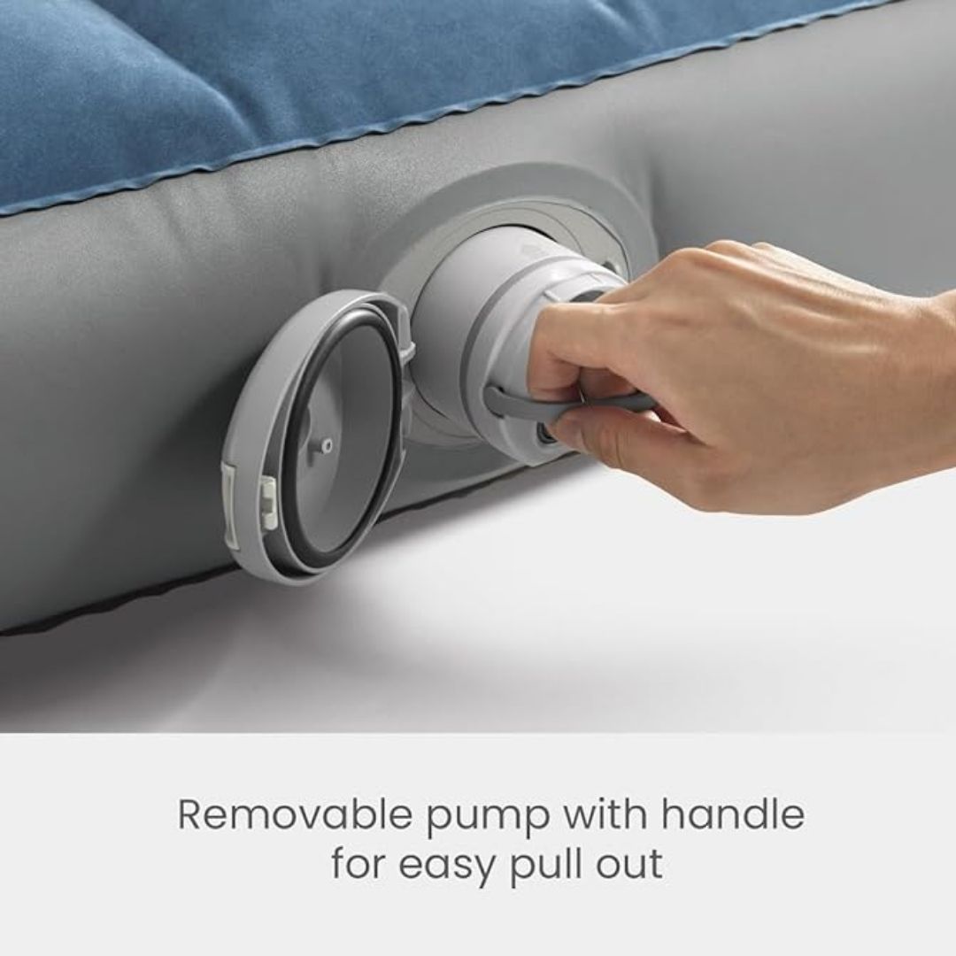 INTEX TWIN PRESTIGE DOWNY AIRBED W/PUMP, Ages Adult