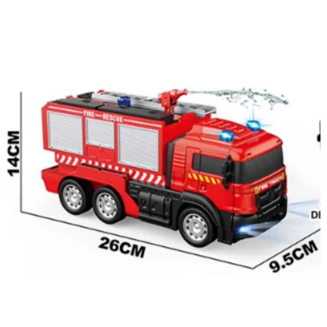 HONGRUI TOYS R/C TRANSFORMER FIRE TRUCK, Ages 6+