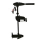Intex 12V Electric Trolling Motor featuring a durable composite shaft, five forward speeds, three reverse speeds, and an adjustable control handle for inflatable boats.