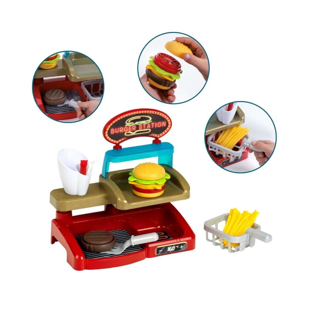 KLEIN BURGER STATION,age:3-5,gender:unisex
