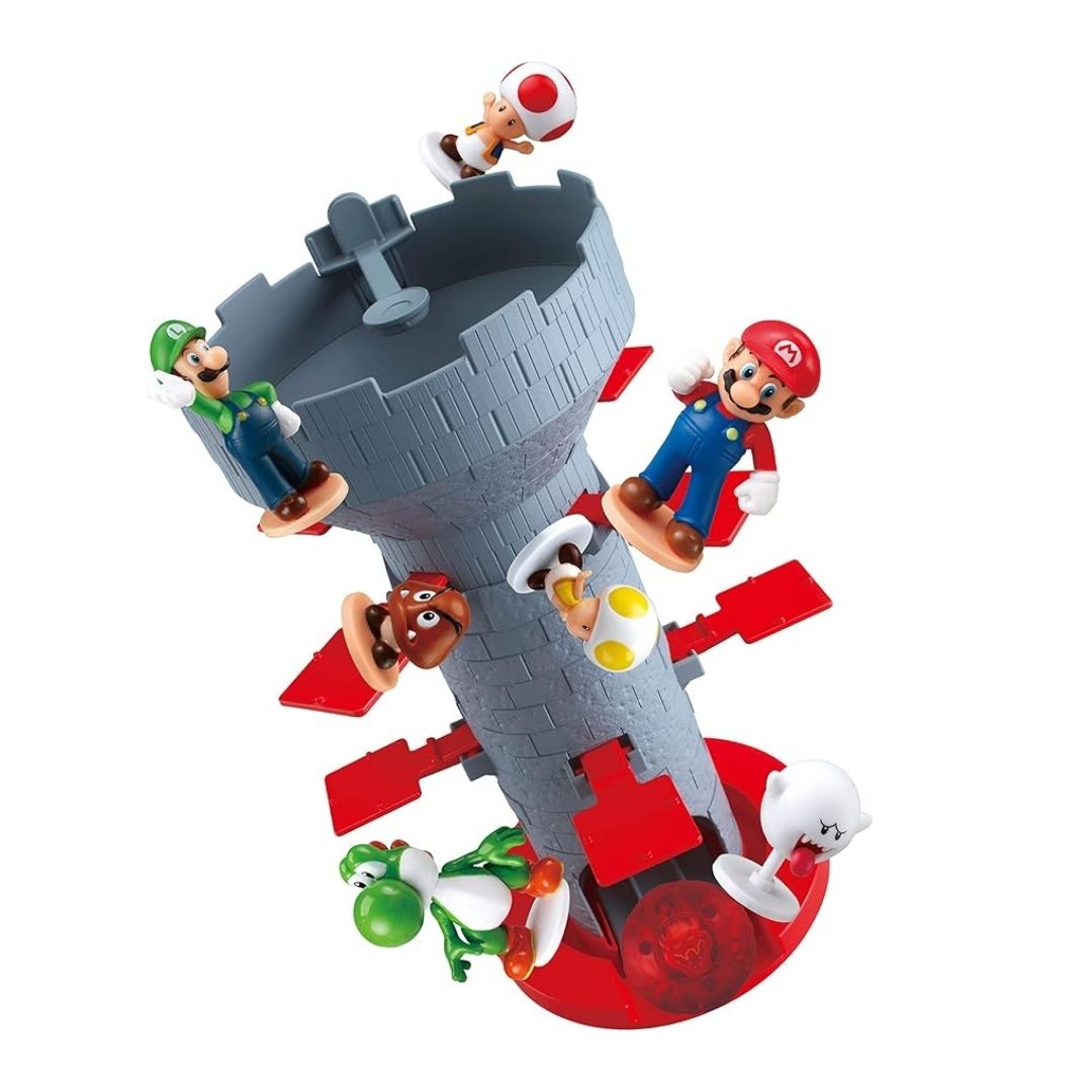 SYLVANIAN FAMILIES MARIO BLOW UP SHAKY TOWER, Ages 3+